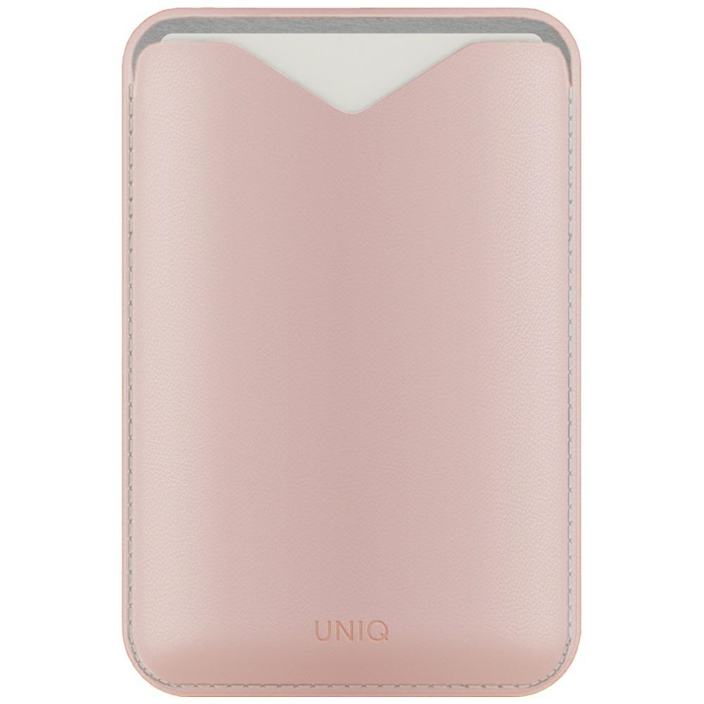 Uniq Lyden Evo MagSafe-magneettikorttikotelo puhelimelle – vaaleanpunainen