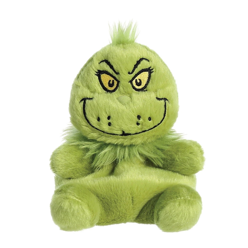 Grinch Palm Pals -istuva pehmolelu, 13 cm