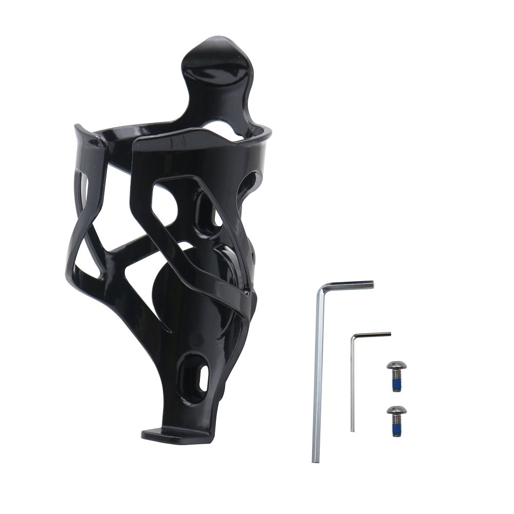 FSCGE-120-3 bicycle bottle cage with AirTag compartment – black
