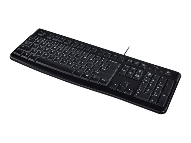 Logitech K120 USB keyboard, Russian layout