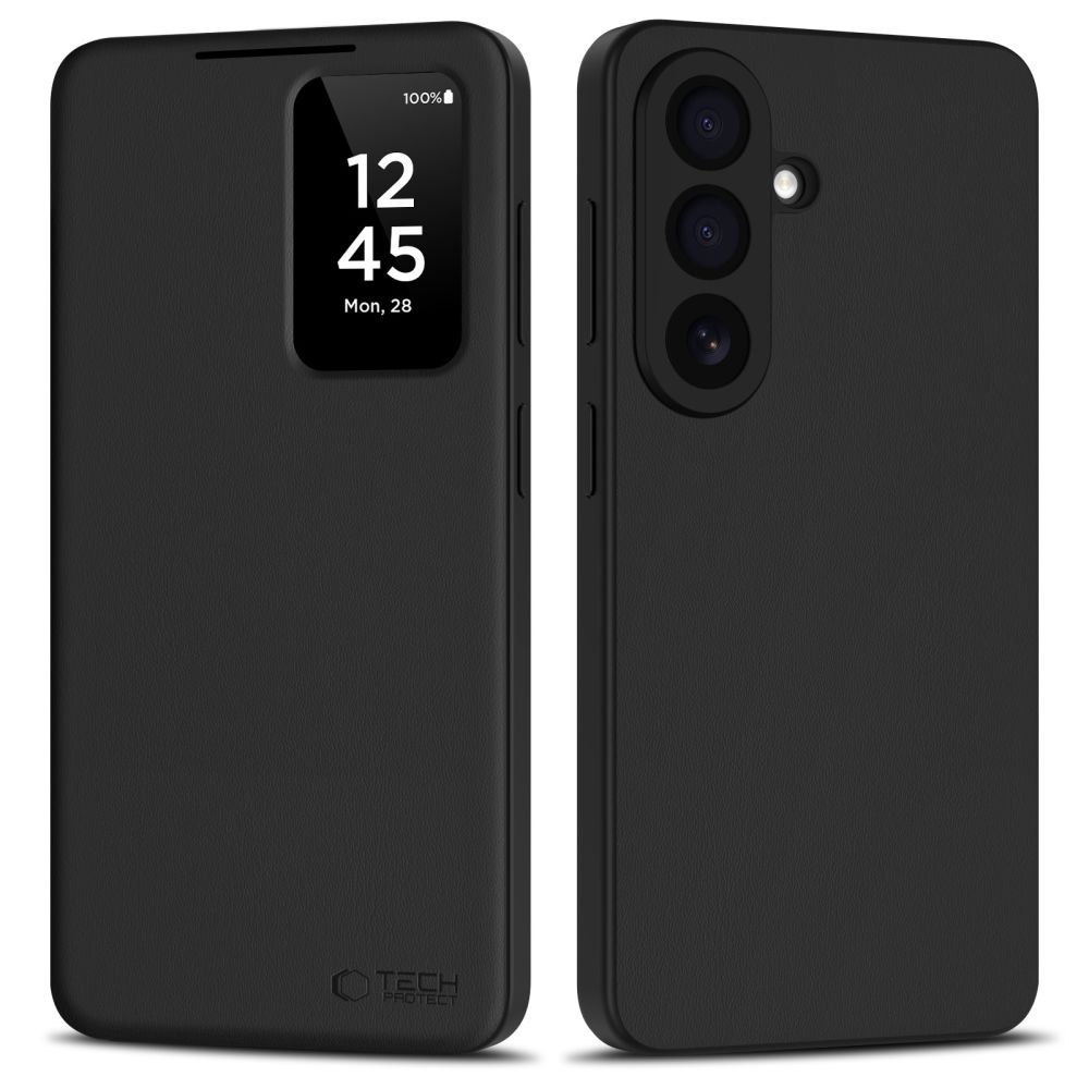 Tech-Protect Smart Wallet -suojakuori mallille Samsung Galaxy A27 5G – mattamusta