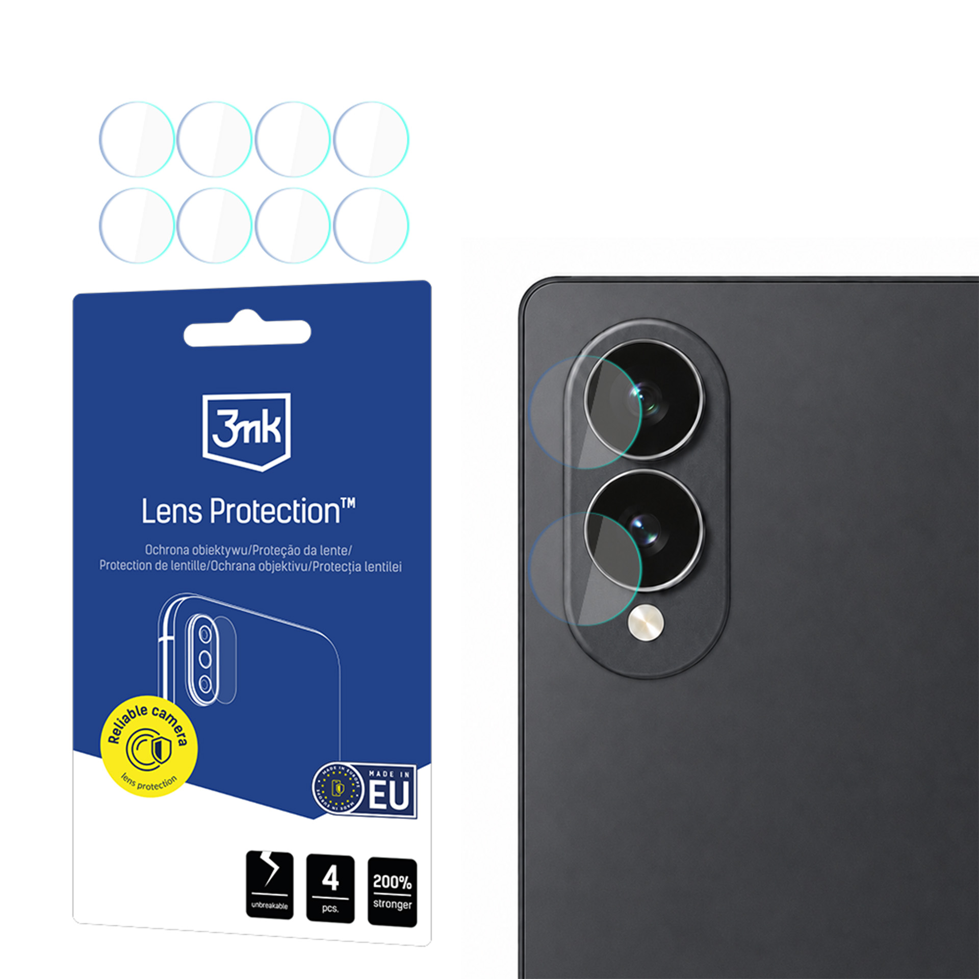3mk Lens Protection hybrid-glass camera-lens protector for Samsung Galaxy Z Fold8