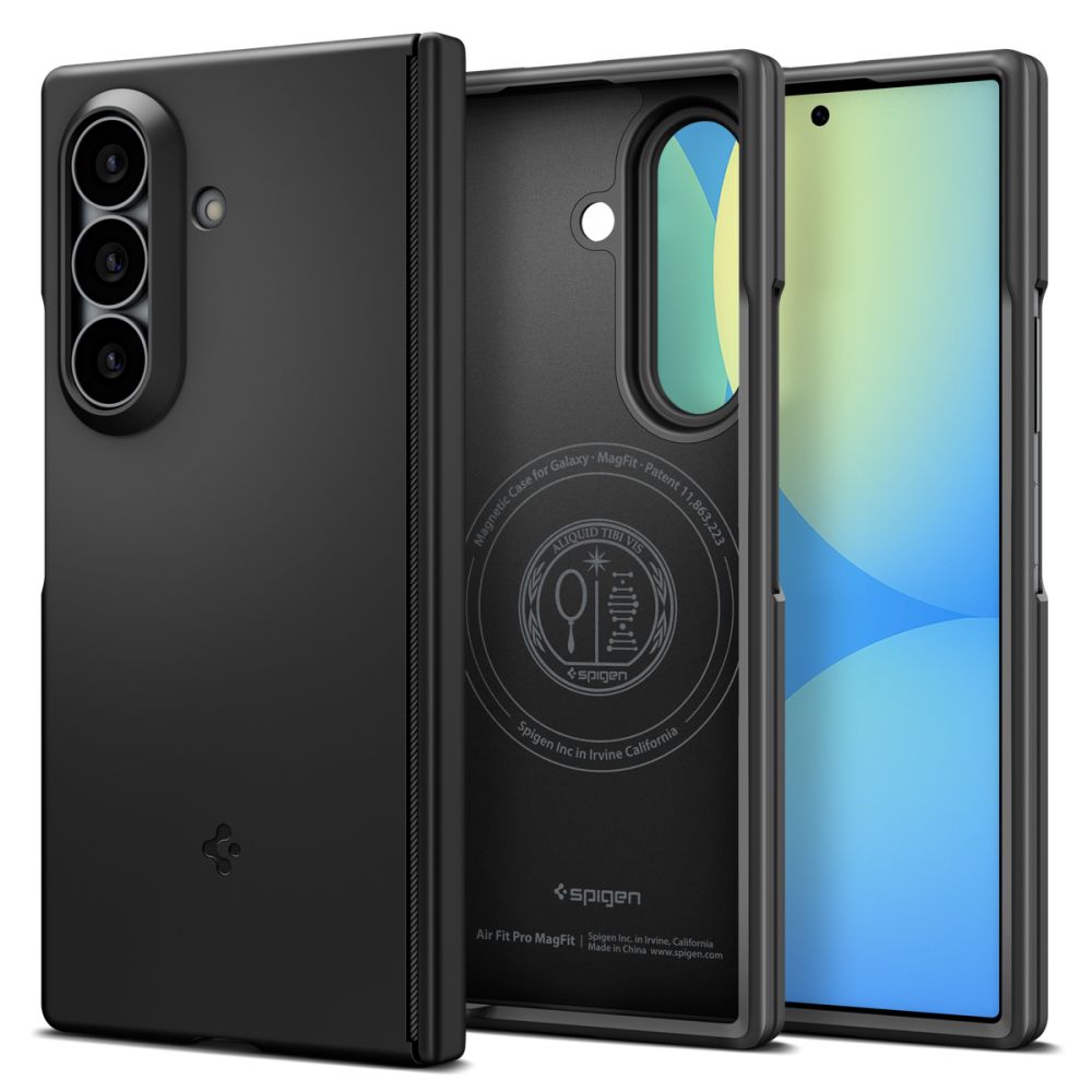 Spigen Air Fit Pro MagSafe suojakuori Samsung Galaxy Z Fold8 Ultra -puhelimelle – musta