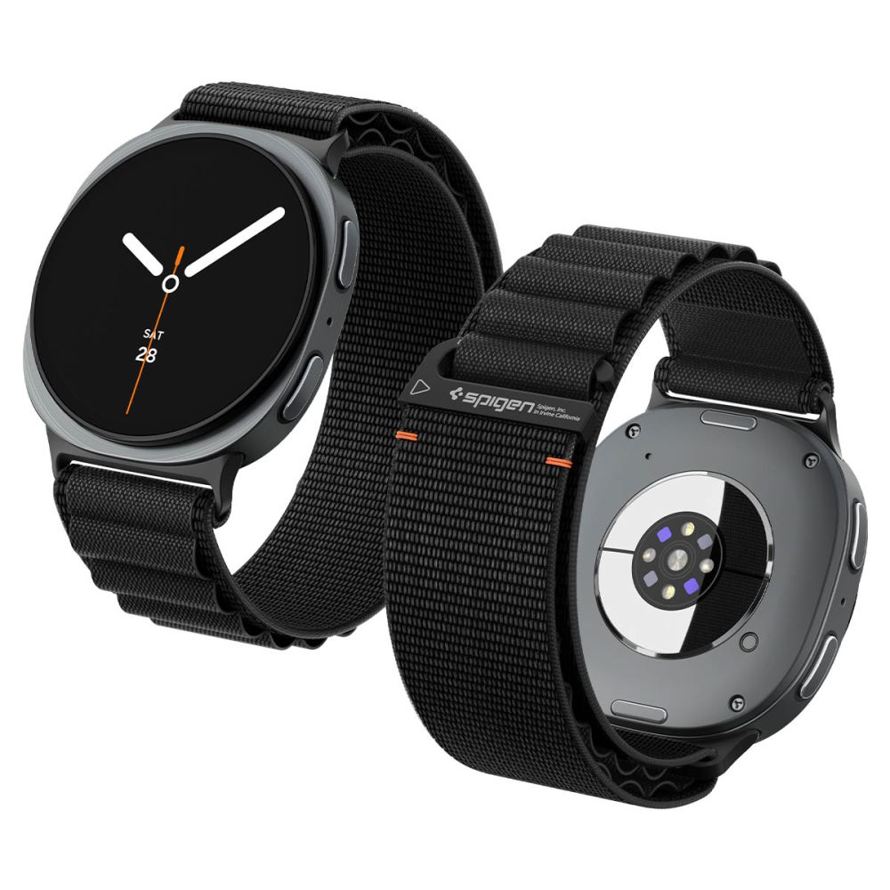 Spigen WBF1 -ranneke mallille Samsung Galaxy Watch 40/44/46 mm – musta