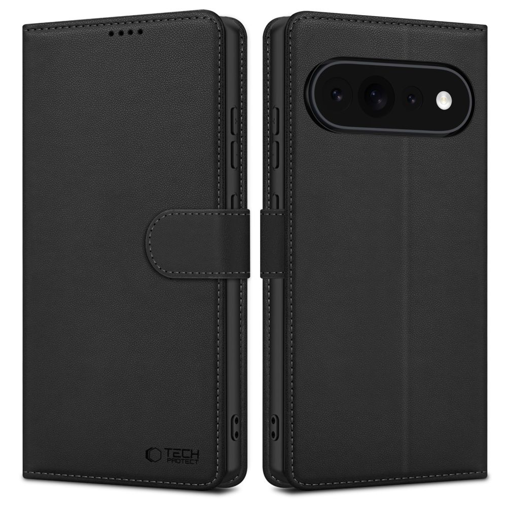 Tech-Protect Wallet -suojakuori mallille Google Pixel 11 Pro XL – mattamusta