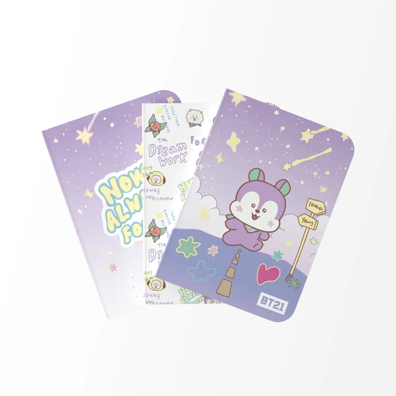 BT21 MANG A6 -muistikirjasetti, 3 kpl