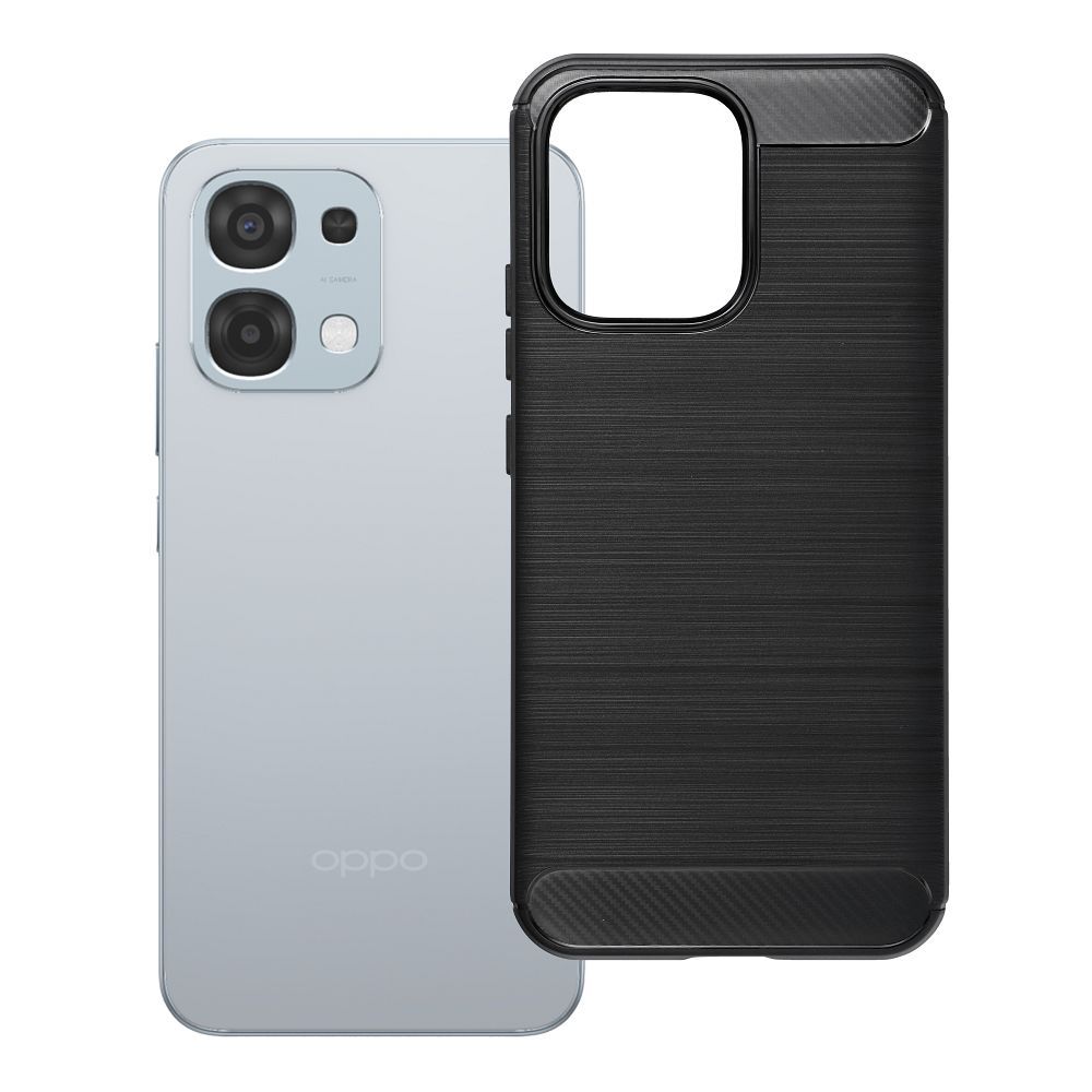 Carbon 2.0-suojakuori mallille OPPO A6 Pro 5G – musta