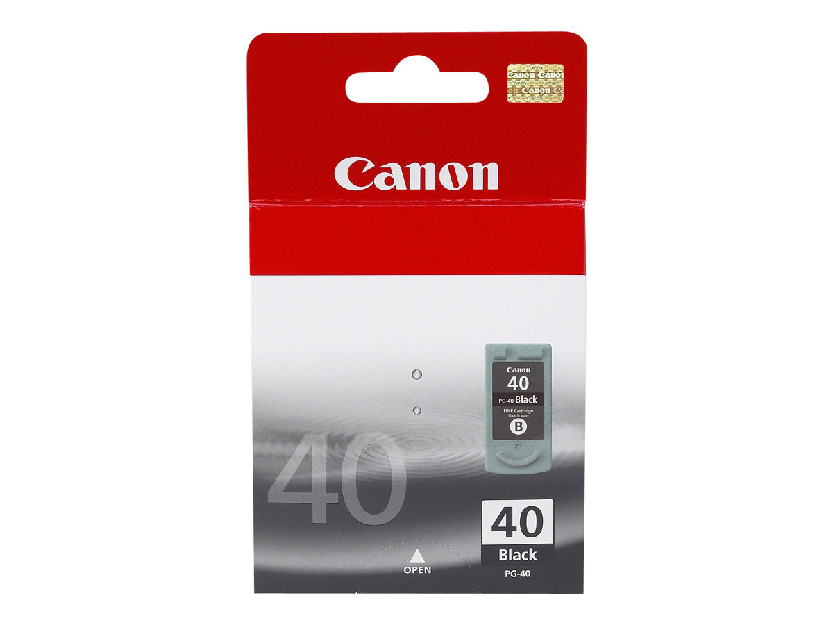 Canon PG-40 mustekasetti, musta, malleille PIXMA MP150 / MP170 / MP450