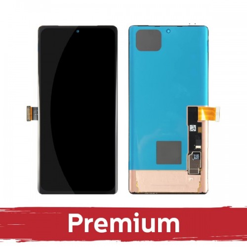 Musta OEM Google Pixel 7 Pro -näyttö