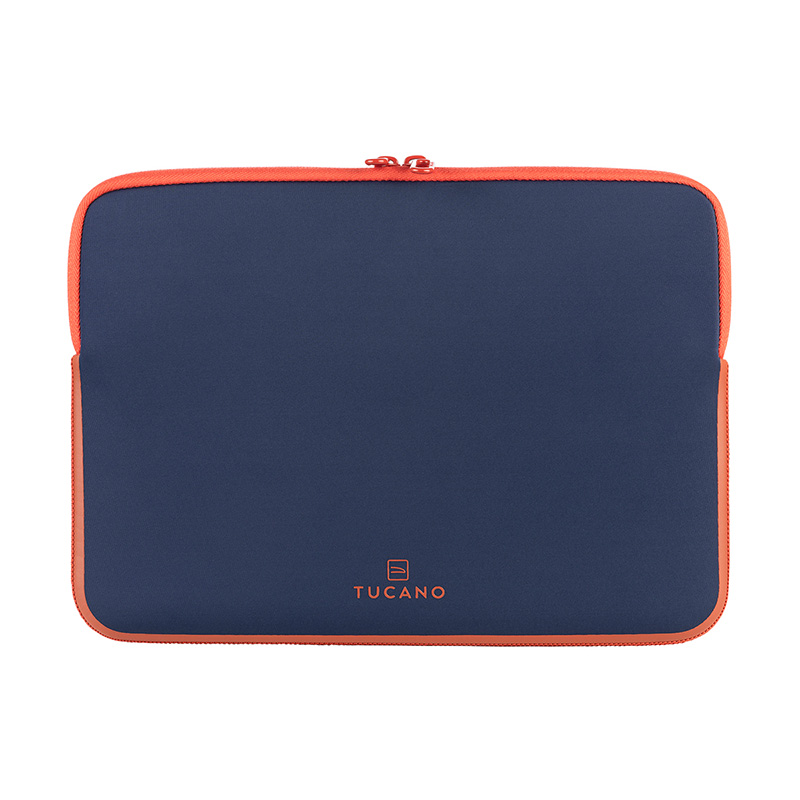 Tucano Elements 2 4 mm neoprene sleeve for MacBook Air 13-inch (2018–2024), MacBook Pro 13-inch (2016–2022) and 12-inch laptops, blue