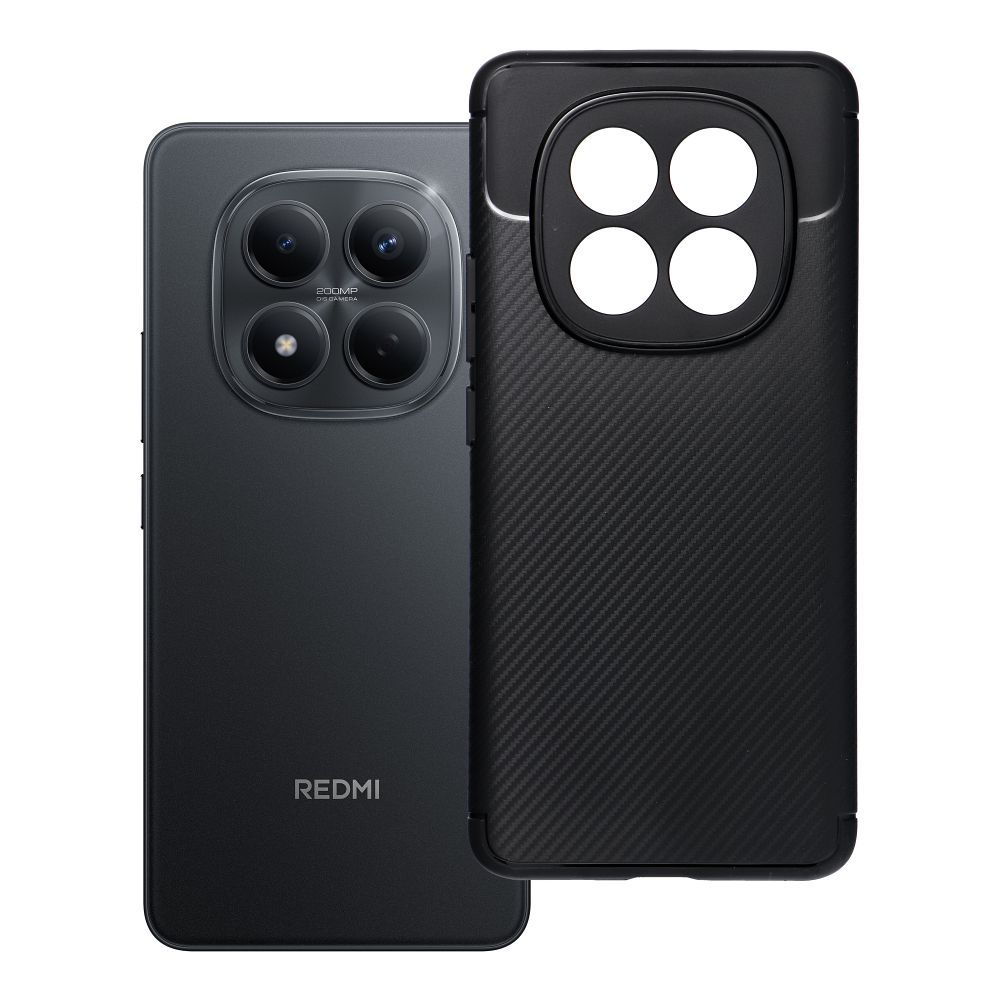 Suojakuori Xiaomi Redmi Note 15 5G:lle Carbon Premium musta