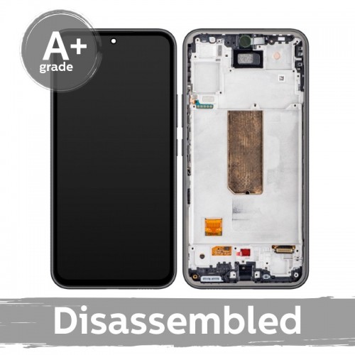 Samsung A546 A54 5G LCD-näyttö kehyksellä / violetti / (10/10 käytetty)