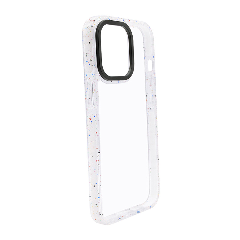 Puro RE-COVER IPC1467RECOVERWHI suojakuori laitteelle Apple iPhone 14 Plus, läpinäkyvä monivärisillä pilkuilla