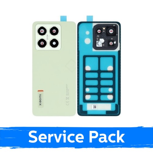 Back Cover Compatible With Xiaomi 14T / Lemon Green / (Service Pack)