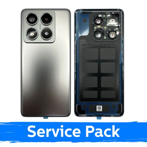 Back Cover Compatible With Xiaomi 14T Pro / Titan Gray / (Service Pack)