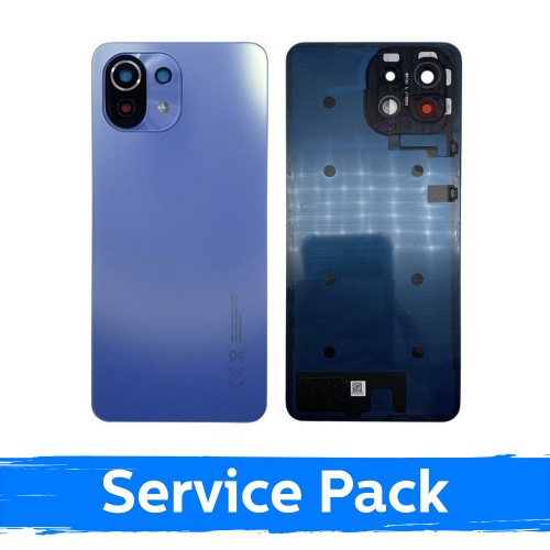 Back Cover Compatible With Xiaomi Mi 11 Lite 4G (Lite 5G / Lite 5G NE) / Bubblegum Blue / (Service Pack)