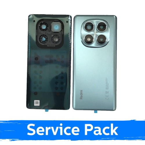 Back Cover Compatible With Xiaomi Redmi Note 14 Pro 4G / Ocean Blue / (Service Pack)