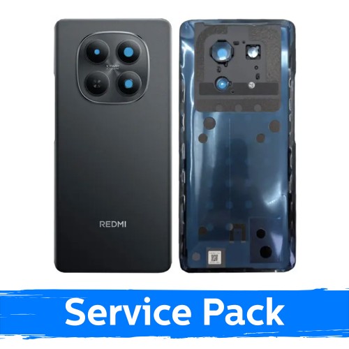 Back Cover Compatible With Xiaomi Redmi Note 15 4G / Black / (Service Pack)