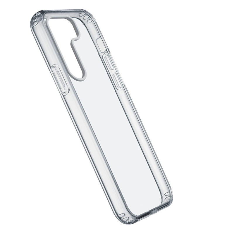 Cellularline Clear Strong case for Samsung Galaxy S23+, with an integrated antibacterial formula, clear