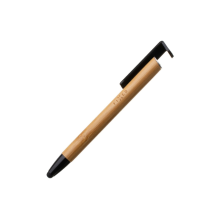 FIXED Pencil FIXPEN-BA – 3-in-1-bambuinen kosketuskynä ja teline kapasitiivisille näytöille