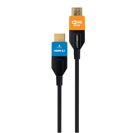 Cablexpert Active Optical (AOC) erittäin nopea HDMI-kaapeli Ethernet-tuella AOC-sarja, 5 m CC-HDMI8K-AOC-5M