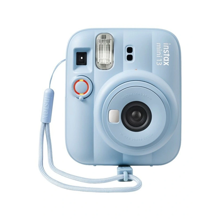 Fujifilm Instax mini 13 – analoginen pikakamera, tarkennus 0.3 metristä alkaen, ISO 800, huurteen sininen