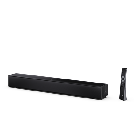 Sharp HT-SB121 kompakti 2.0-soundbar, 120 W, Bluetooth, musta