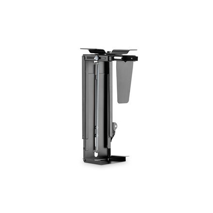 DIGITUS DA-90411 – pöydän alle asennettava PC-teline 30–51 cm koteloille, terästä, musta