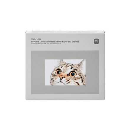 Xiaomi BHR082OGL – 2 × 3 tuuman sublimaatiovalokuvatarra-arkit, 50 arkkia
