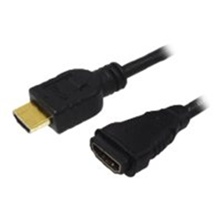 LogiLink CH0056 – HDMI-jatkokaapeli, uros–naaras, 2 m