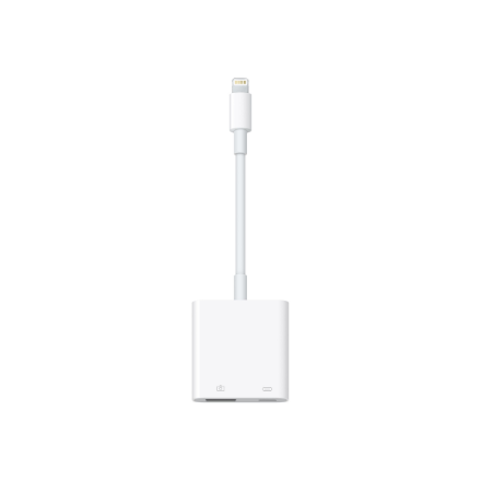 Apple MX5J3ZM/A – Lightning–USB 3 -kamerasovitin, valkoinen