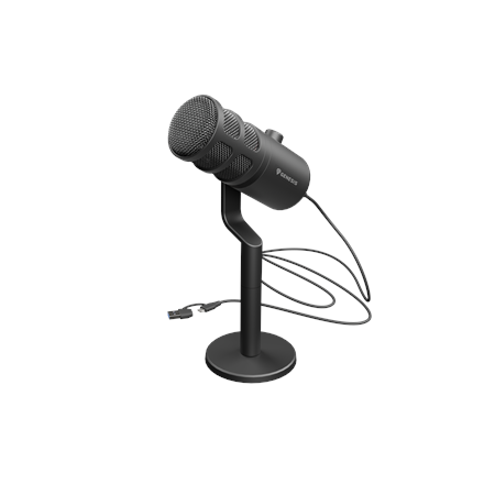 Genesis Radium 350D – USB-dynaaminen mikrofoni, musta