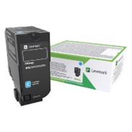 Lexmark 84C2HCE – Corporate-ohjelman värikasetti, 25K, syaani, malleille CX725