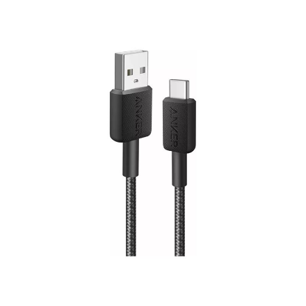 Anker 322 A81H6G11 – nylon USB-A to USB-C cable, black