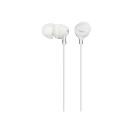 Sony MDR-EX15LP – johdolliset nappikuulokkeet, valkoiset