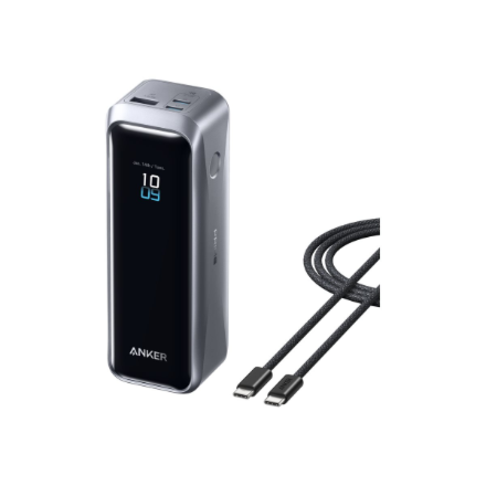 Anker Prime varavirtalähde 220W B2C, Musta 20000 mAh USB-A, 2 x USB-C Musta