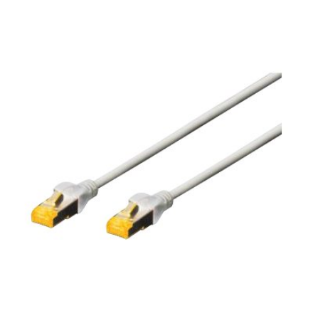 DIGITUS – CAT 6A S/FTP LSZH AWG 26/7 verkon kytkentäkaapeli, 5 m, harmaa