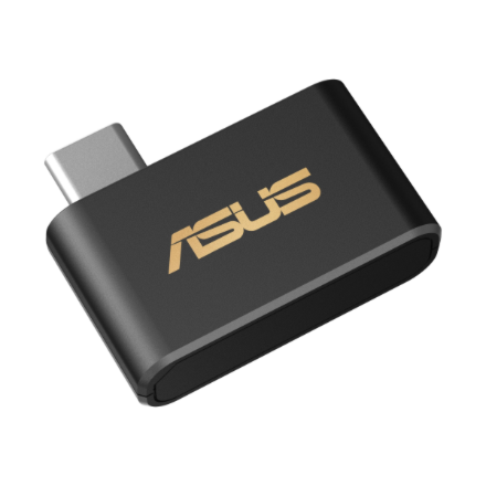 Asus kolmikaistainen Wi-Fi-sovitin, Wi-Fi 7, 802.11be, USB-BE93 Mini