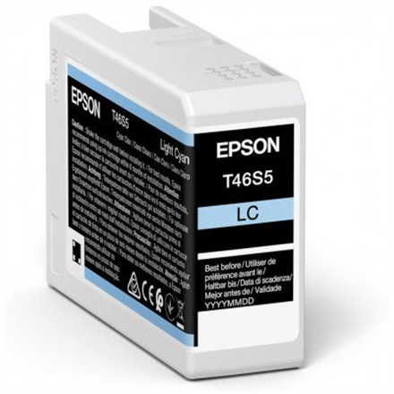 Epson T46S5 UltraChrome Pro 10 -mustekasetti, vaalea syaani, 26 ml
