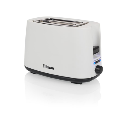 Tristar BR-1055 – kahden aukon leivänpaahdin, 750 W, muovirunko, väri: valkoinen