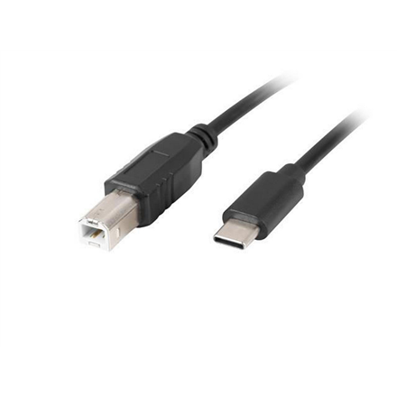 Lanberg CA-USBA-13CC-0030-BK – 3 m:n USB-C–USB-B-kaapeli