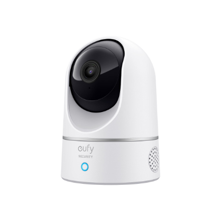 Eufy Indoor Cam 2K Pan & Tilt T8410322 – sisäkäyttöön tarkoitettu turvakamera pöytä- tai kattokiinnityksellä, H.265/H.264, SD enintään 128 GB