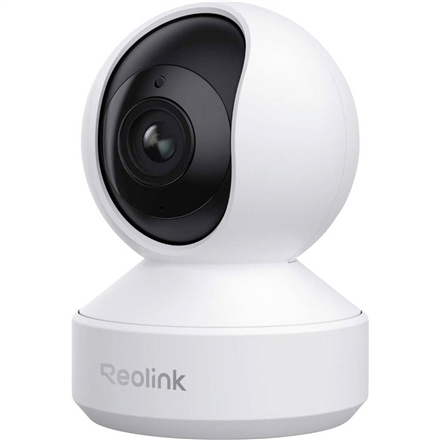 Reolink E Series E340 WCEZ8MP05PTAFW – 4K 8 MP kaksitaajuuksinen Wi-Fi 6 PTZ-sisäkamera automaattiseurannalla, 2.8–8 mm F1.6 -objektiivi, microSD enintään 512 GB