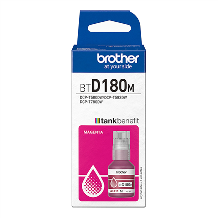 Brother BTD180M – mustepullo, magenta