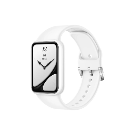 Xiaomi Smart Band 10 Pro keraaminen versio GPS (satelliitti) AMOLED-kosketusnäyttö Sykemittari Vedenkestävä Bluetooth helmenvalkoinen