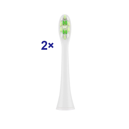 ETA WhiteClean ETA070790400 – vaihtoharjaspäät, aikuisille, 2 pcs, valkoiset