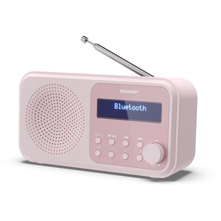 Kannettava digitaaliradio Sharp Tokyo DR-P420(PK), Bluetooth, langaton, vaaleanpunainen