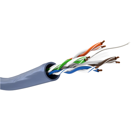 Goobay CAT 6A Verkkokaapeli, U/UTP, 100 m 96096 U/UTP Sininen