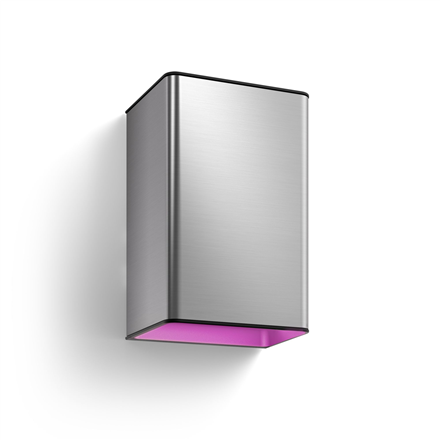 Philips Hue WCA Resonate ulkoseinävalaisin, Inox, 8 W, 2000-6500, Hue White Colour Ambiance