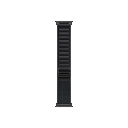 Apple Watch MG9G4ZM/A – 49 mm musta Alpine Loop -ranneke, musta titaaniviimeistely, S